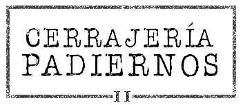 Carpintería metálica en Ávila Padiernos